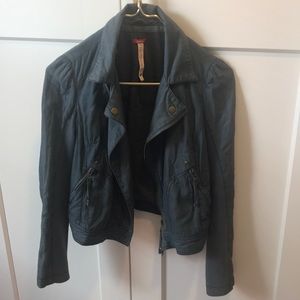 Vintage Free People Motorcycle Jacket
